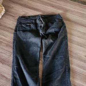 Hollister 31×30 black slim straight Denim jeans